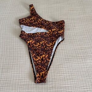 Missguided Leopard Print Swimwear